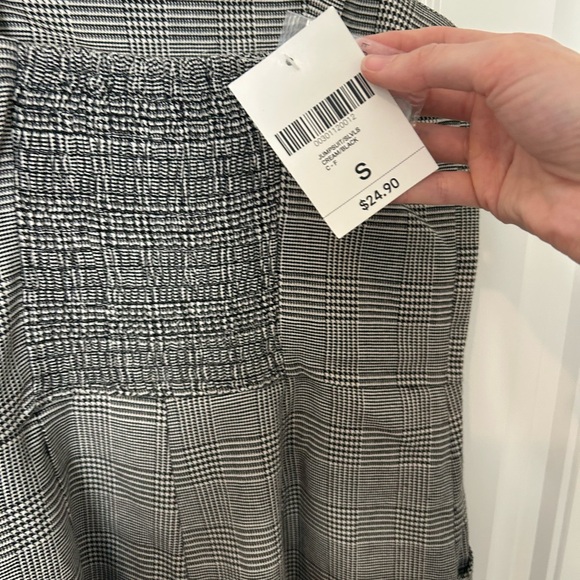 Forever 21 Black and White Plaid Jumpsuit - Picture 7 of 7